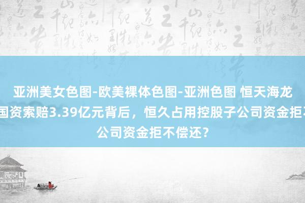 亚洲美女色图-欧美裸体色图-亚洲色图 恒天海龙遭潍坊国资索赔3.39亿元背后，恒久占用控股子公司资金拒不偿还？