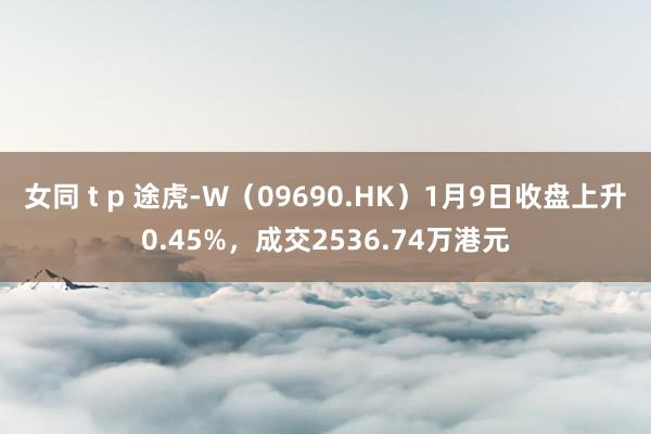 女同 t p 途虎-W（09690.HK）1月9日收盘上升0.45%，成交2536.74万港元